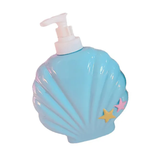 (Shell Shape Size)Body Wash Dispenser Bottle Wear Resistance Decorative