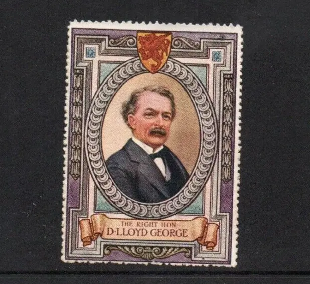 Cinderella Briefmarke Lord Roberts Fund 1916 - D. Lloyd George