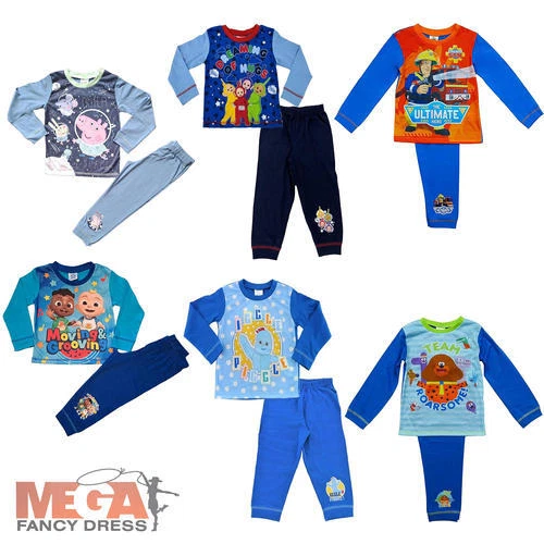 Pigiama ufficiale personaggio TV bambini bambini cartone animato costumi da notte 1-5 anni