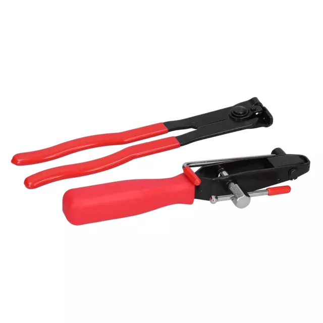 Clamp Pliers Flat Nose Clamp Banding Tools Sturdy Automotive Accessories Alloy