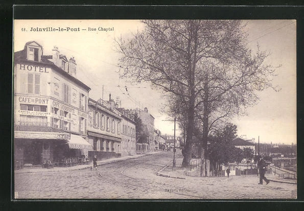 CPA Joinville-le-Pont, Rue Chaptal