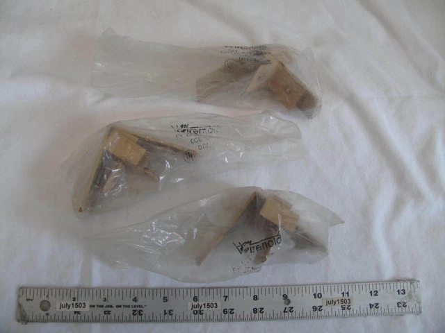 (3) NEW Wiremold 2118A External Corner Coupling BUFF -- sealed bags!