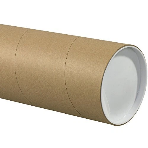 Poly Bag Guy Jumbo Mailing Tubes 5" x 26" Kraft 15/Case