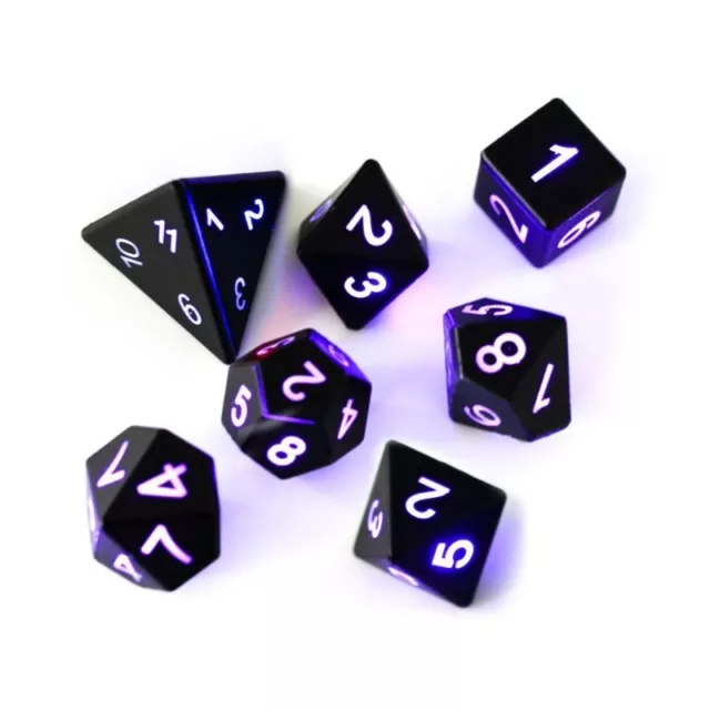 Dungeons-and Dragons-Dice Polyhedral Sets Glowing LED Electronic Dices