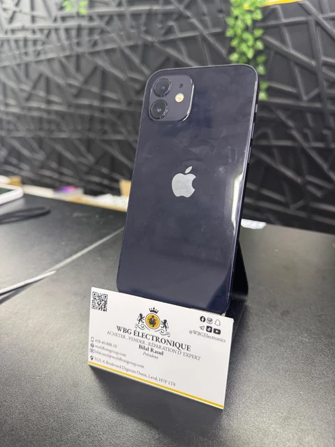 IPHONE 12 - 128GB - Midnight Blue - Physical SIM $330.00 - PicClick CA