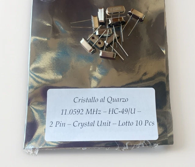Lot De 25 Quartz HC49/U Profil Haut 40.685 MHz - 2 Broches - Neuf