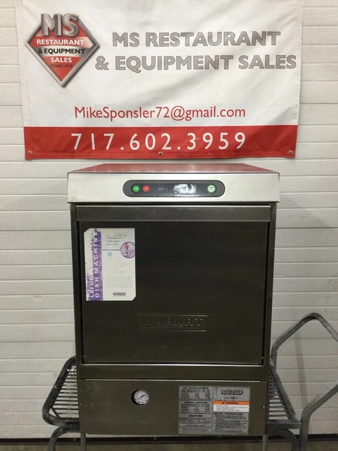 Hobart LXIC-Under Counter Dishwasher W/ Rinse Aid Pumps, 30 Racks / Hour