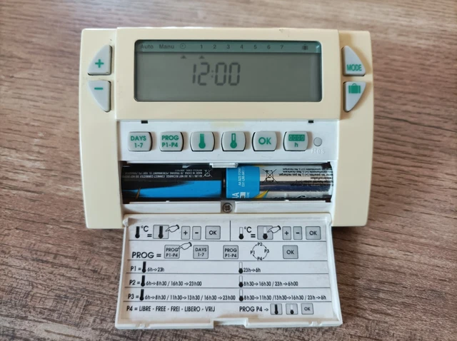 Thermostat d'ambiance programmable thermoflash DIGI2