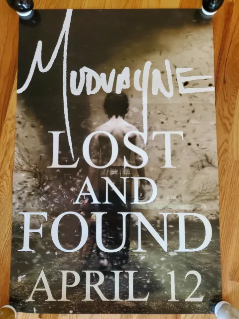 MUDVAYNE - Lost and Found Record Release Poster 2005 1 of 2 PROMO ONLY!!