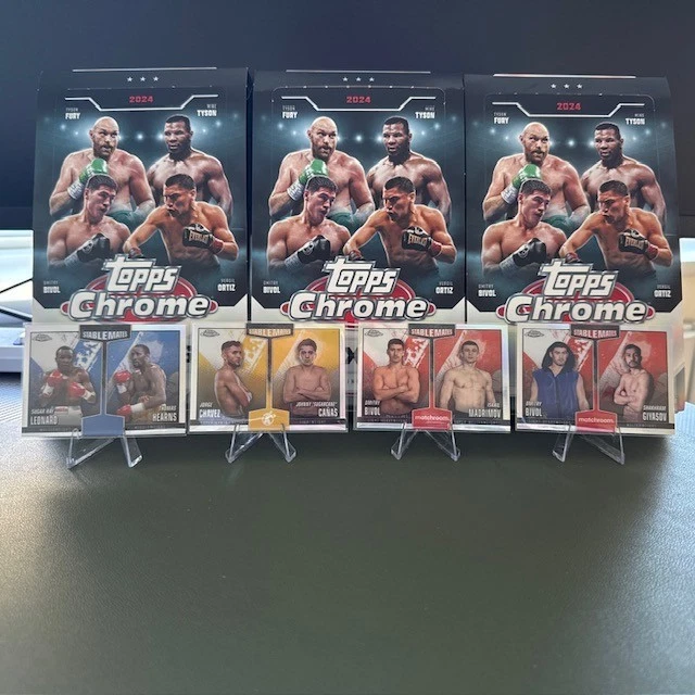 thumbnail interactive-video image 1 of 2024 Topps Chrome Boxing Smash Hits Inserts – Pick Your Card (Near Mint+) 1 of 3