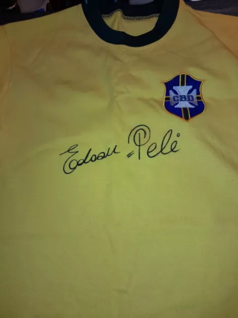 Pele Signed Shirt