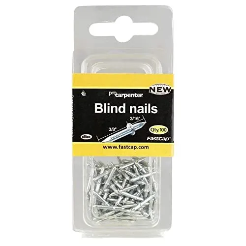 BLINDNAILKIT Double-ended 3/16inch x 3/8-inch Blind Nail Kit 100 Nails
