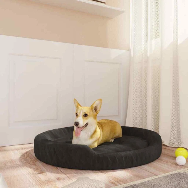 Lit pour Chien Peluche Canapé Panier Coussin Multicolore Multi-taille vidaXL