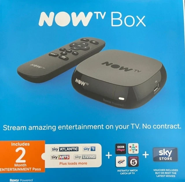 NOW TV BOXES Digital HDMI Smart Box Streamer SKY, HBO, Netflix etc - Do I Need A Sky Box To Watch Now Tv