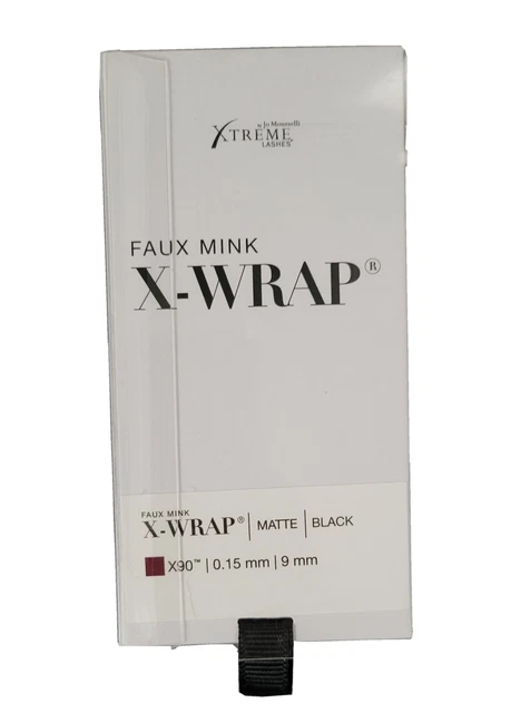 Xtreme Lashes X-Wrap Matte Black X90 0.15mm 9mm