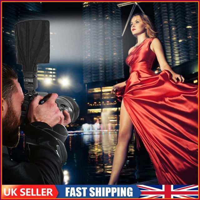 Foldable Flash Reflector Softbox Diffuser Speedlite Photography Reflector