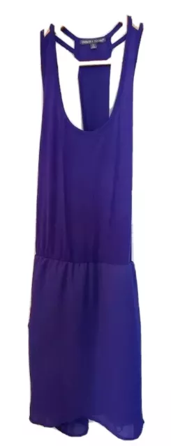 Threads 4 Thought Women's Dress Size Medium Jolie In Iris With Tulip Hem NWT 2