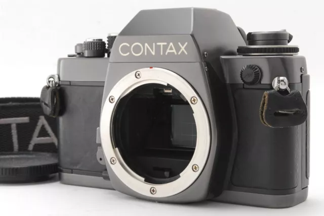 【Near MINT】 Contax S2B Titanium Black 35mm SLR Film Camera Body From JAPAN