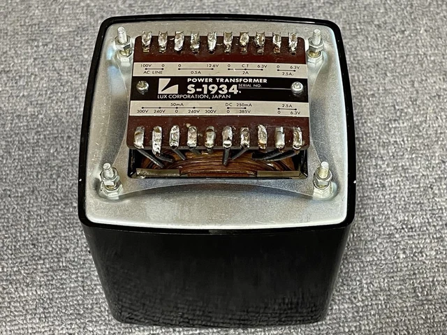 LUXMAN LUX S-1934 Power Transformer Tested from Japan Works