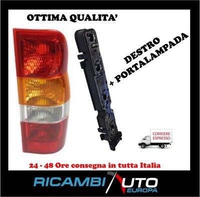 Faro Gruppo Ottico Posteriore DX Destro Per Fiat Bravo 2007 In Poi - Codice 7438635056230, Compatibile Con OEM 51757542