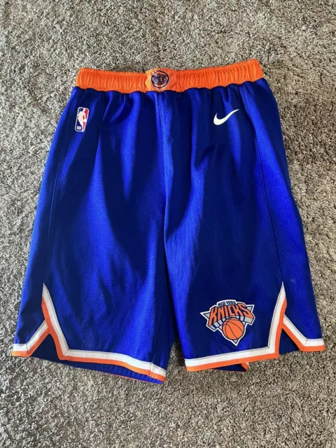 NWT Nike Kevin Knox New York Knicks #20 City Edition Blue / Orange Jersey XL