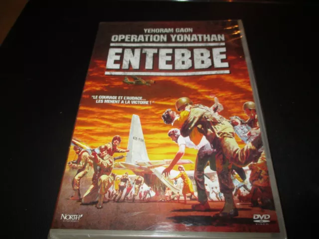 RARE! DVD NEUF "OPERATION YONATHAN ENTEBBE" Yehoram GAON, Klaus KINSKI