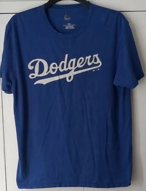 Majestic MLB LA Dodgers T-Shirt Size Large Adults 42" Chest