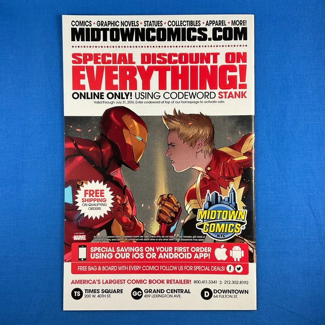 Extraordinary X-Men #12 Cover A First Printing Marvel Comics 2016 APOCALYPSE! 3