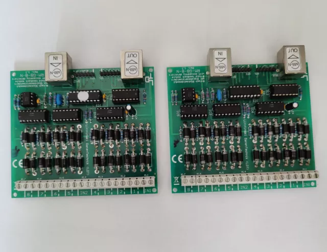 Littfinski LDT  8-fach Rückmeldemodul RM-GB-8-N Gebraucht