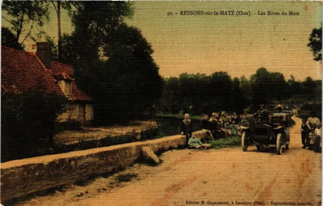 CPA RESSONS-sur-le-MATZ - Les Rives du MATZ (259453)