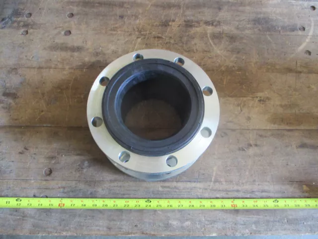 New Single Bellow Rubber Expansion Joint 6" x 6"