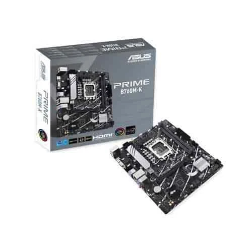 ASUS PRIME B760M-K Intel B760 LGA 1700 micro ATX £133.12 - PicClick UK