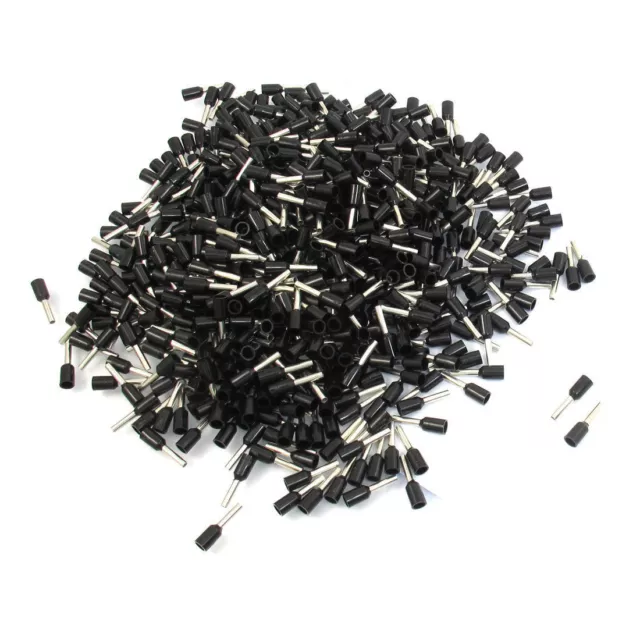 1000Pcs E1508 Insulating Tube Terminals Cable Lug for 16 AWG⊕I