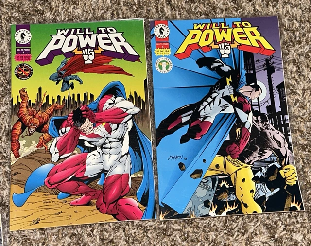 Dark Horse Comics Lot Will to Power #1-11 1994 NM 4