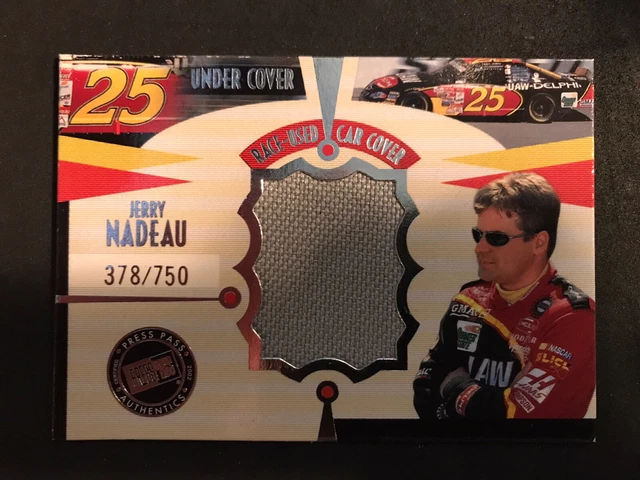 2002 Eclipse Under Cover Race-Used Car Covers Driver /750 Jerry Nadeau #CD12