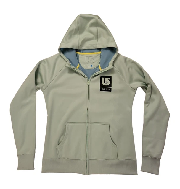 Burton Process Dryride Thermex Scoop Full Zip Hoodie Mint Green Sweatshirt XL Burton Process Dryride Thermex Scoop Full Zip Hoodie Mint Green Sweatshirt XL