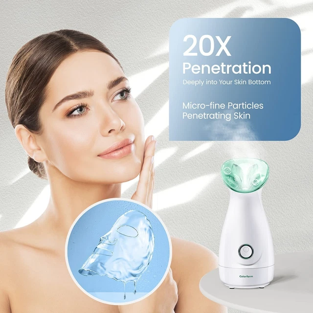Ionic Ultra Fine Nano-Steam  Facial Steamer -Lily Eden