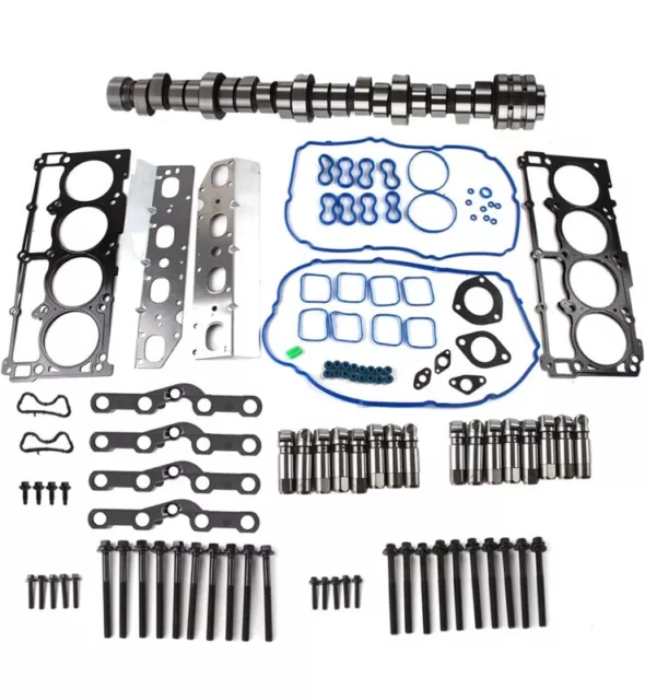 MDS Kit Camshaft Lifters & Head Gaskets Fit For Ram 1500 Pickup 09-15 5.7L HEMI