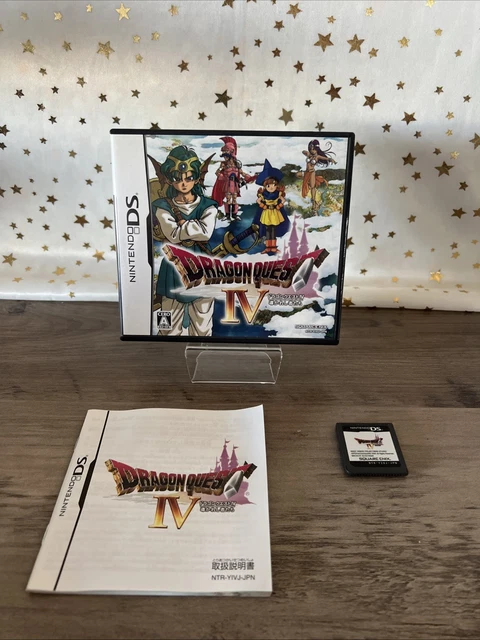 Jeu Dragon Quest IV L'Épopée Des Élus - Nintendo DS - Occasion Avec Notice - Bon état