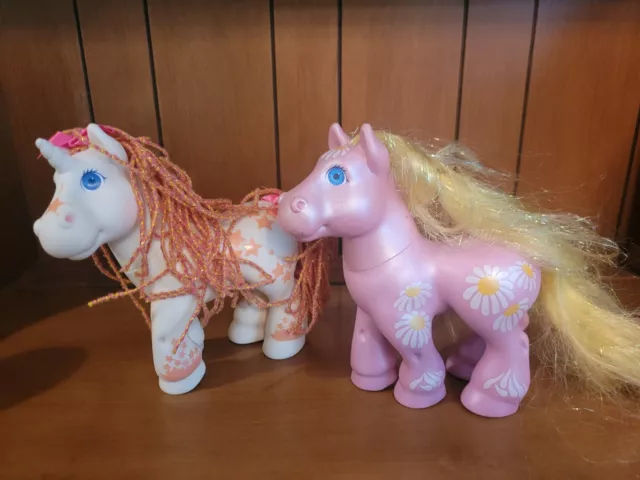Cabbage Patch Kids ~ Magic Meadow Crimp N Curl Pony STAR Shimmer lot Vintage...