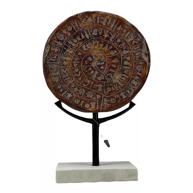 Phaistos Disk Museum Replica Minoan Palace "1700B.C. The First Movable Type"
