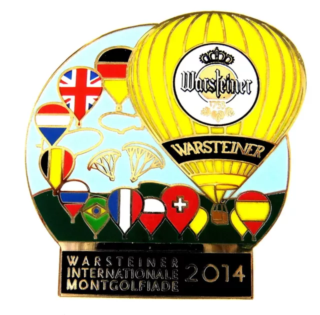 WARSTEINER BALLON Pin / Pins - WIM 2014 (3329)