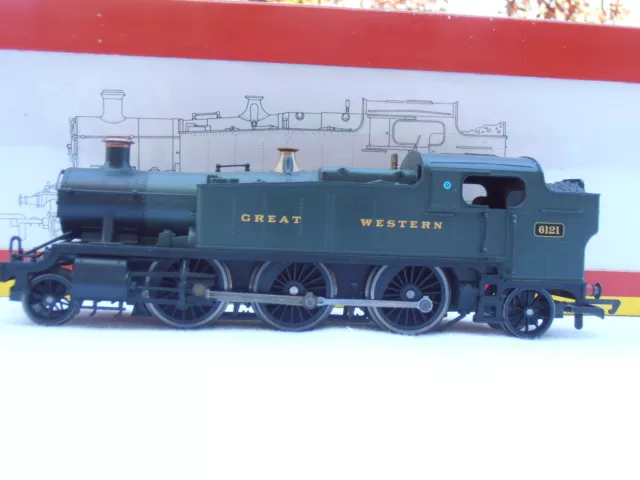 Loco vapeur Anglaise Classe 6121 GWR 2 6 2 Prairie Hornby HO/OO 2