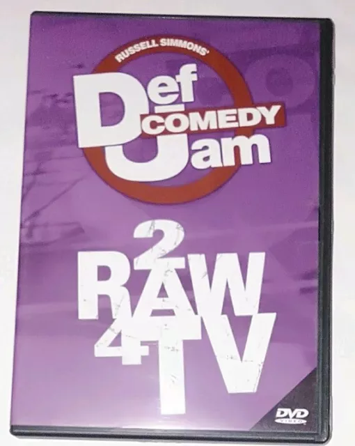 Def Comedy Jam 2 Raw 4 Tv DVD