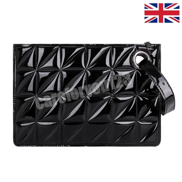 LassZone Borsa A Tracolla Donna In Pelle PU Morbida - Multitasca Con Scomparti E Tasche Laterali - Impermeabile E Leggera - 26x8x19 Cm - Nero - 3
