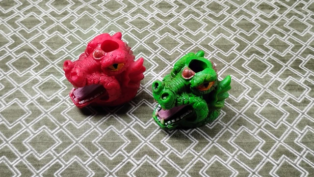 dragon cigarette snuffer BUTT HEADZ CIGARETTE Snuffer Ashtray Helper (Dragons/Purple Green #D2) Lot  of 2 $11.25