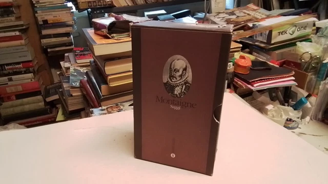 Montaigne, Saggi 2 voll., Oscar Grandi Classici Mondadori, 27mr25