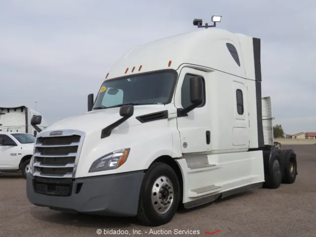 2020 Freightliner Cascadia T/A Sleeper Semi Truck Tractor Diesel Cab A/T bidadoo
