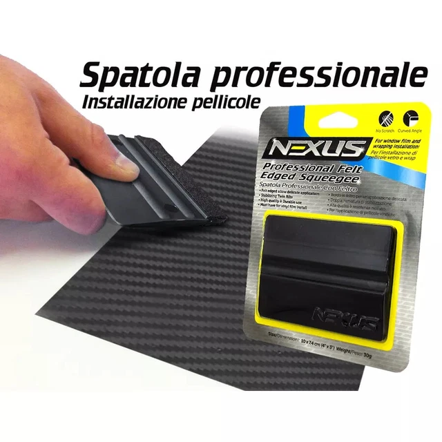 Spatule Professionnel Avec Feutre Pour Film Verre Voiture Wrapping Stickers