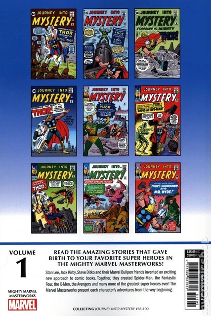 Mighty Marvel Masterworks The Mighty Thor TPB 1A-1ST NM 2021 Stock Image 2